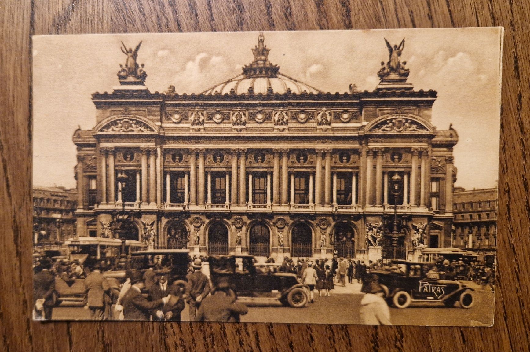 Cartoline postali: Paris, Oldtimer, v. Winterthur n. Dr. Gisler Zug, 1949 – Usato da Ebikon venduto da Donar50