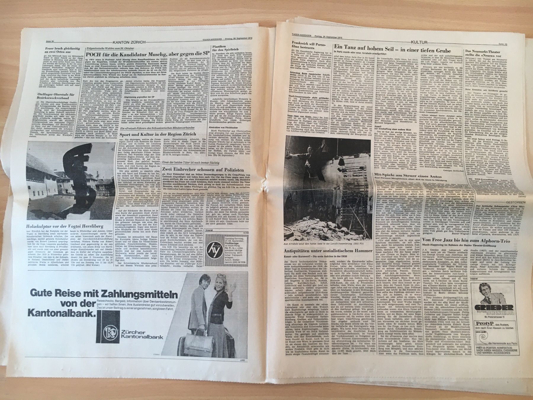 Zeitschriften & Magazine: Tagesanzeiger vom 26. September 1975 – Gebraucht aus Luzern von Jiggy_8898 4