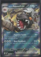 POKÉMON / Arven's Mabosstiff EX / Destined Rivals 🇺🇸