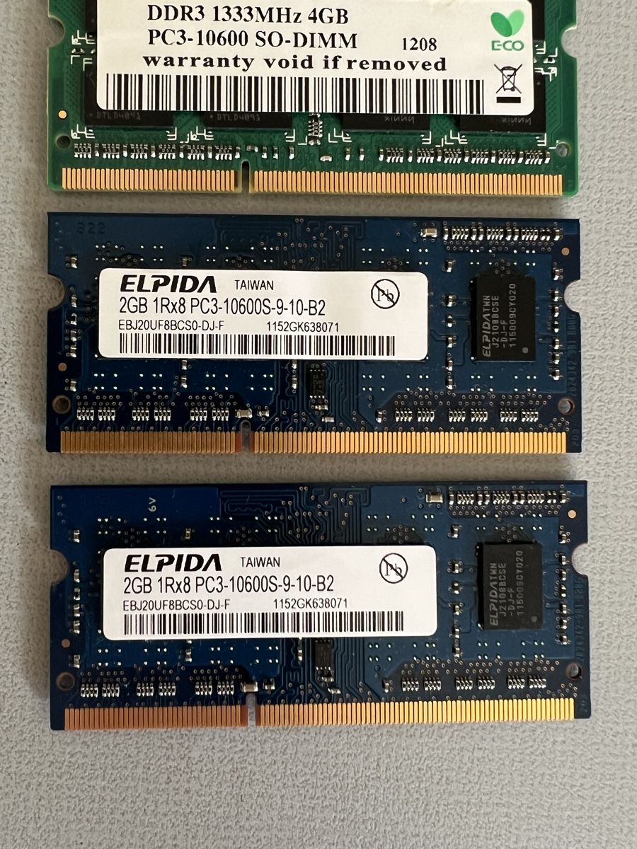 Memory / RAM: SO-DIMM RAM 12GB PC3-10600 – Gebraucht aus Lausanne von William7 2