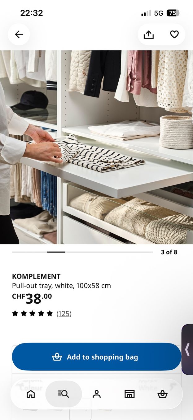 Ikea Schränke: IKEA Komplement (pull out tray) – Neu (gemäss Beschreibung) aus Bern von ayvana 5