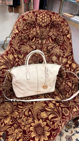 Tasche Michael Kors Leder Weiss Handtasche Schultertasche gu
