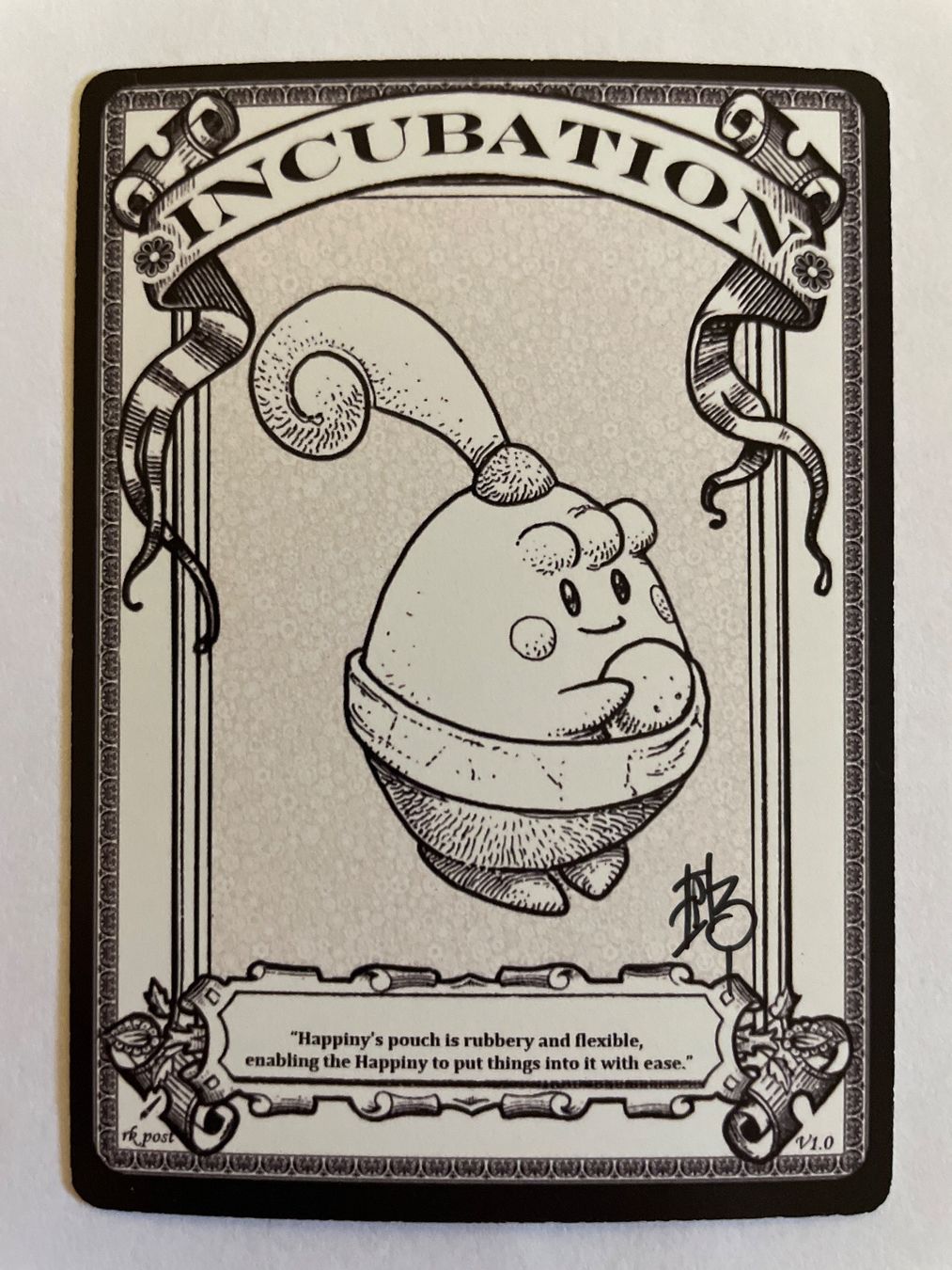 Magic The Gathering Sammelbilder & Trading cards: MTG - Incubation Token - Signed by RKpost – Gebraucht aus Basel von Melchior5