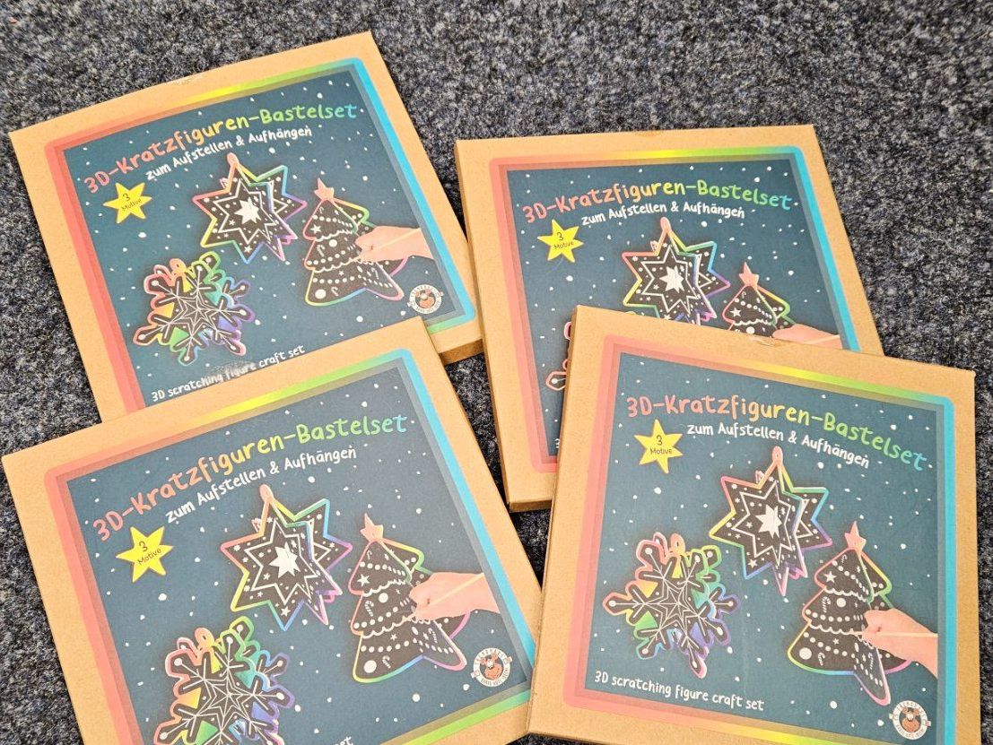 Kit bricolage: Scratch-Art Set Kratzbilder NEU – Nuovo e nell'imballaggio originale da Balgach venduto da silvia2030