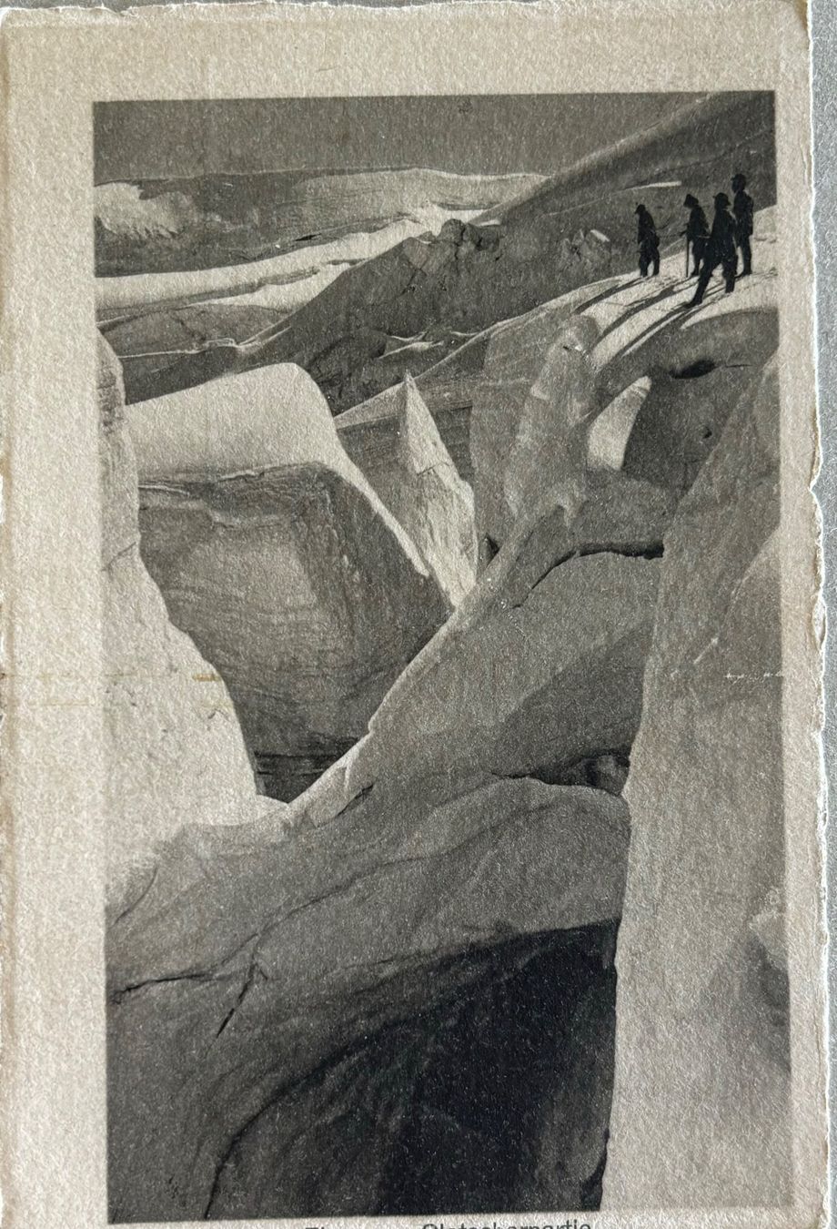 Cartoline postali: Eismeer, Gletscher, Bergsteigen – Usato da Frauenfeld venduto da Merk52