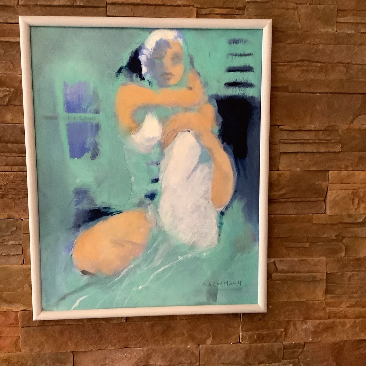 Tableaux: Gemälde signiert Bachmann  – D'occasion à Langendorf par canna84