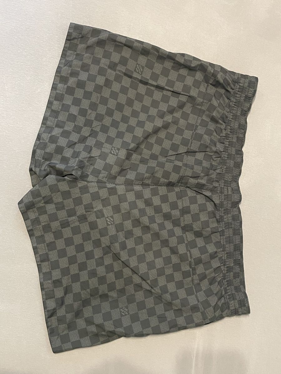 Louis Vuitton Costumi da bagno: Louis Vuitton Badehose - Damier Monogram – Usato da Waldenburg venduto da LuxusTrends 1
