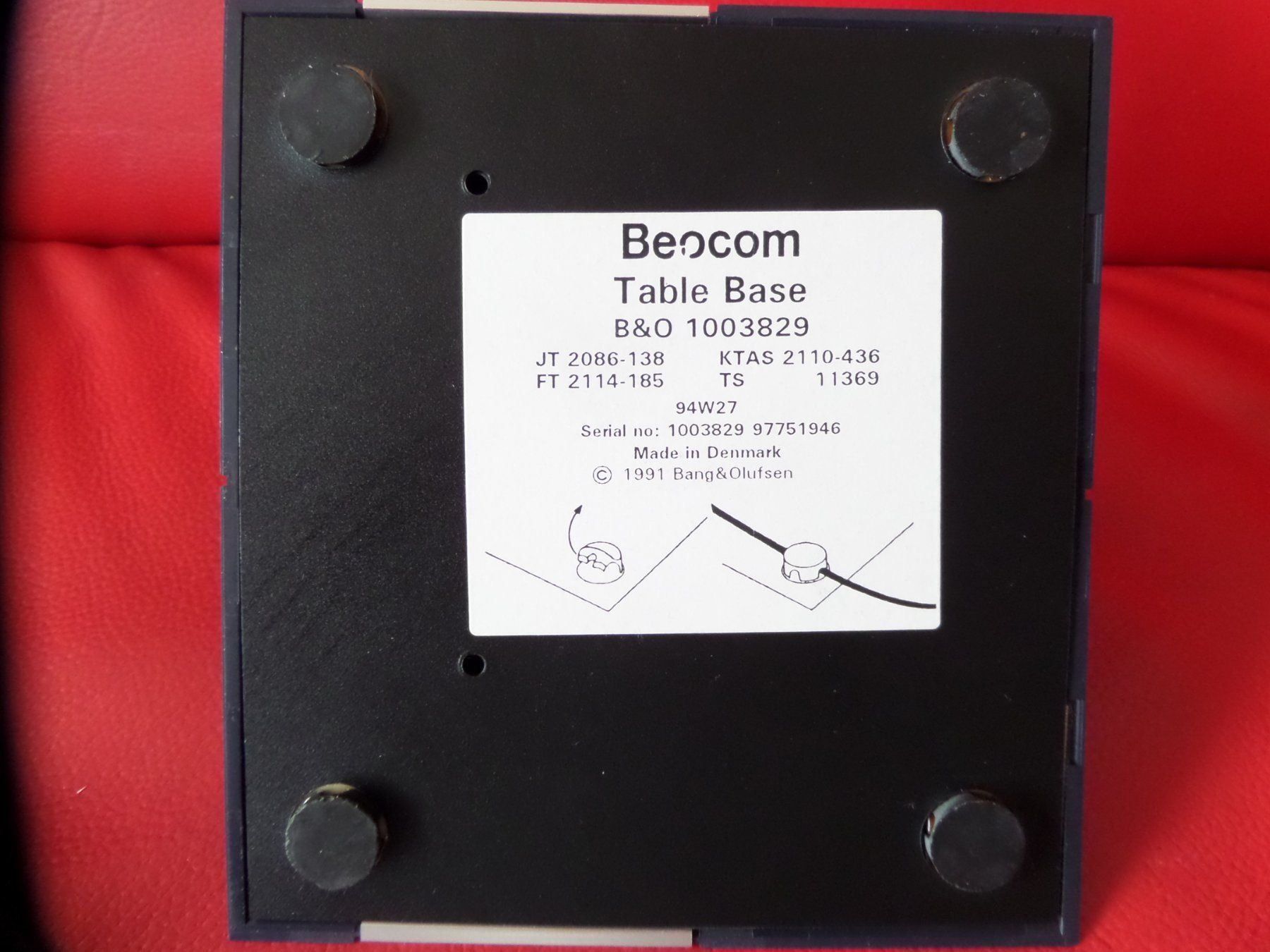 Bang & Olufsen Telefoni: BANG& OLUFSEN Beocom 1500 – Usato da Genève venduto da zoomiloo08 5
