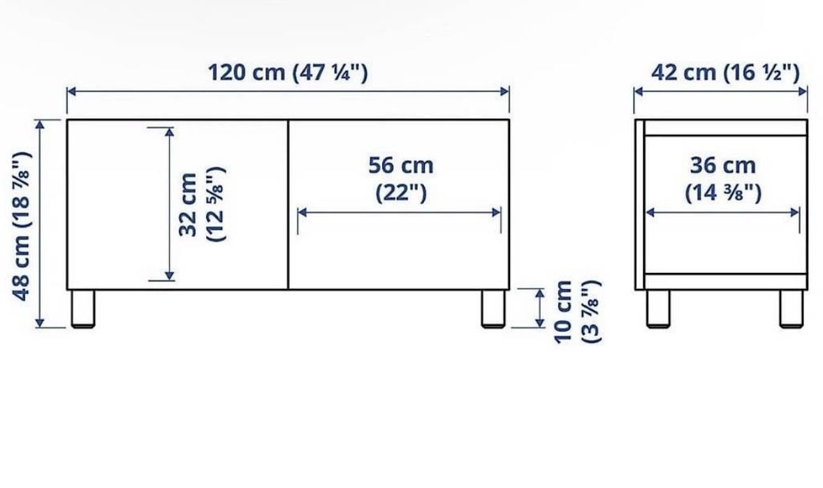 Ikea TV Möbel: TV Möbeli weiss – Gebraucht aus Luzern von r_kaufmann 2