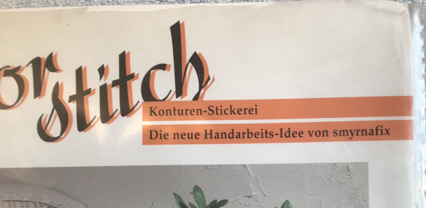 Cerchi da ricamo: STICKEN KONTUREN – Nuovo e nell'imballaggio originale da Ostermundigen venduto da wini63 1