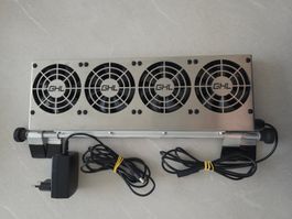 Aquarium 4-fach Lüfterbatterie. Hersteller GHL