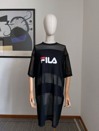 FILA Emily Tee Dress Black, XS