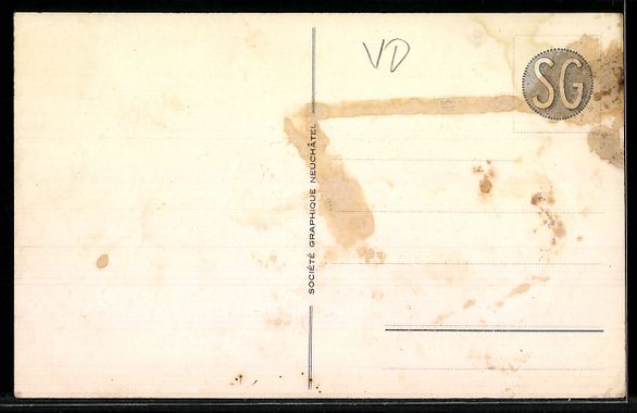 Cartoline postali: AK Vallorbe, Ortspartie – Usato da Berlin venduto da bartko-reher 1