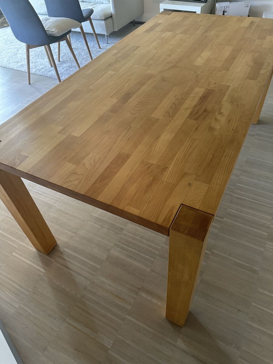 Tische: Esstisch Kernbuche massiv 180x90 – Gebraucht aus Winterthur von pompowerpuff 3