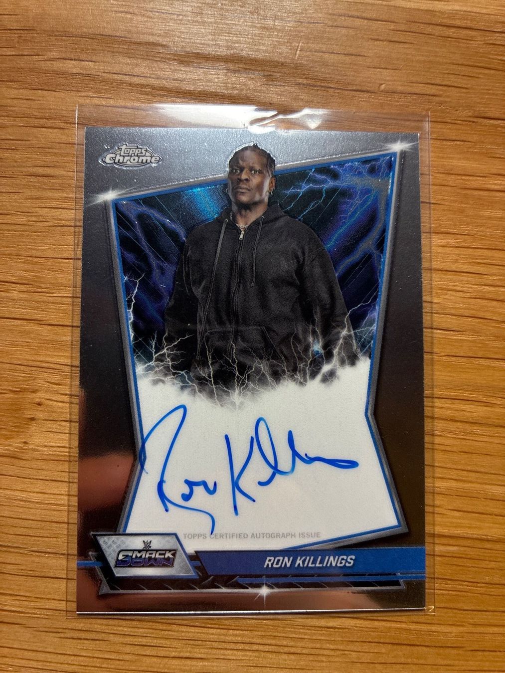 Topps Carte collezionabili: Topps Chrome WWE R-Truth On-Card Autogramm – Usato da Wangenried venduto da Garagara