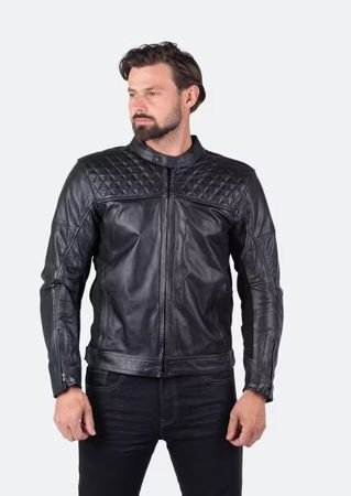 Motorradjacke Course Boomer Schwarz - Large