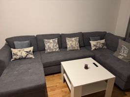 Canapé modulable gris