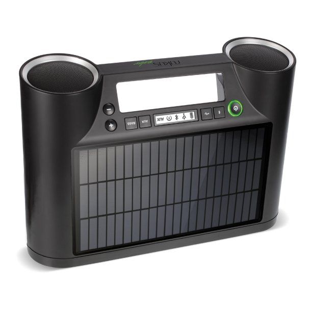 Lautsprecher: Rukus Portable bluetooth Sound System + Solar Panel - Black – Neu und originalverpackt aus Oberglatt ZH von Mrf808