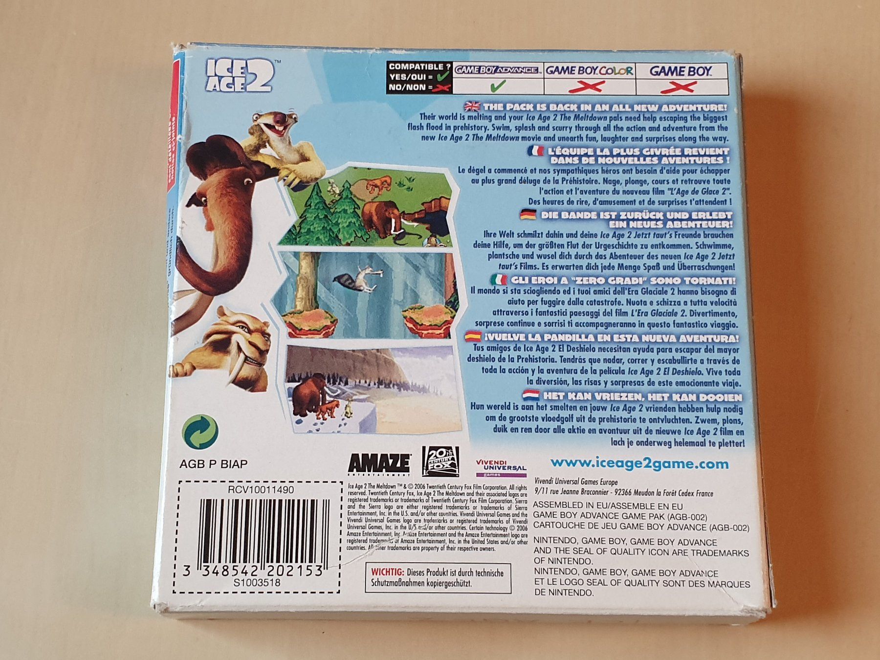 Nintendo Giochi: Ice Age 2 – Usato da Stansstad venduto da collectorsshop 1