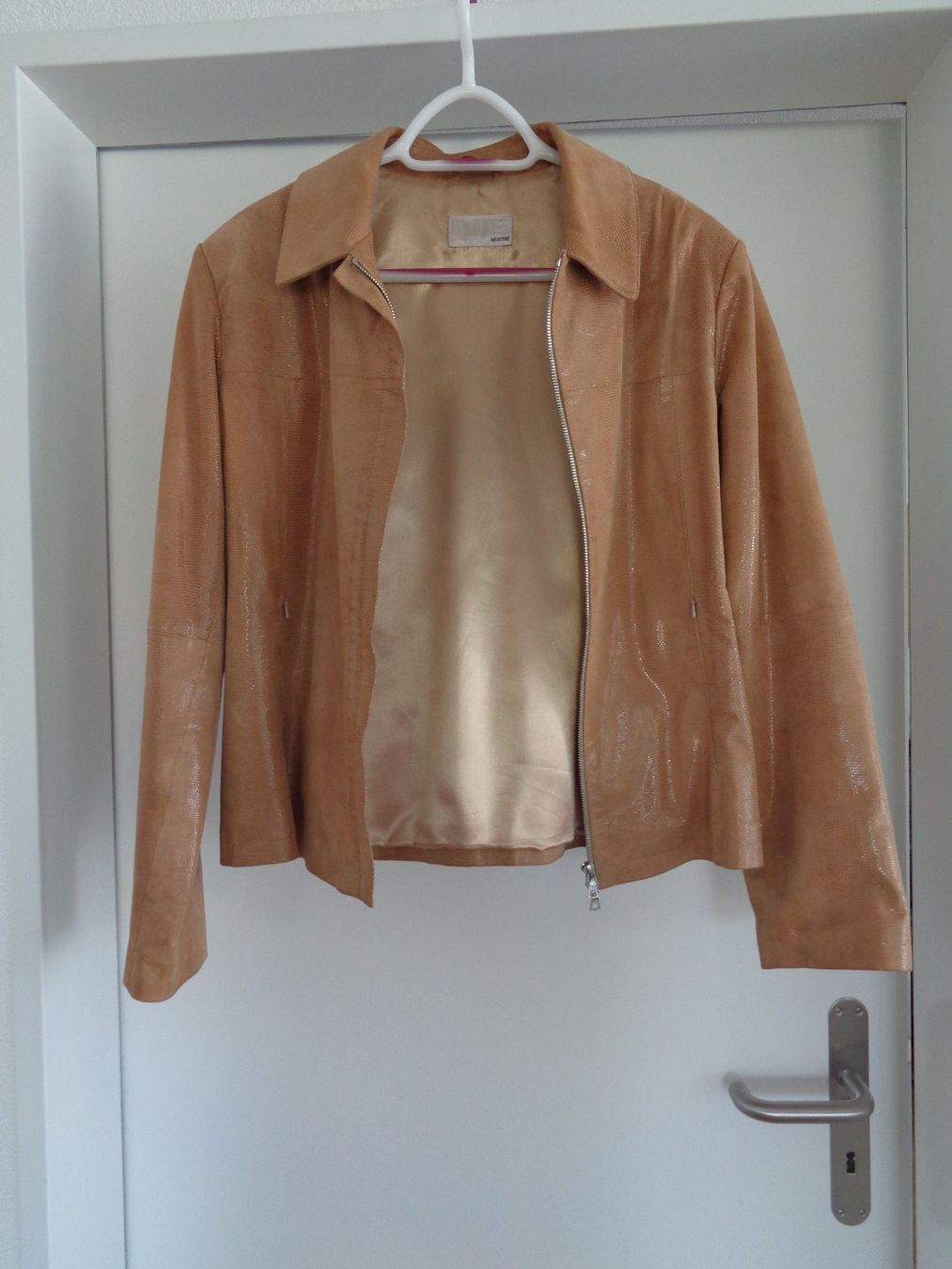 Vestes: Damen Lederjacke Ocker Gr. 42 – Neuf (Voir description) à Münsingen par Reika2007 1