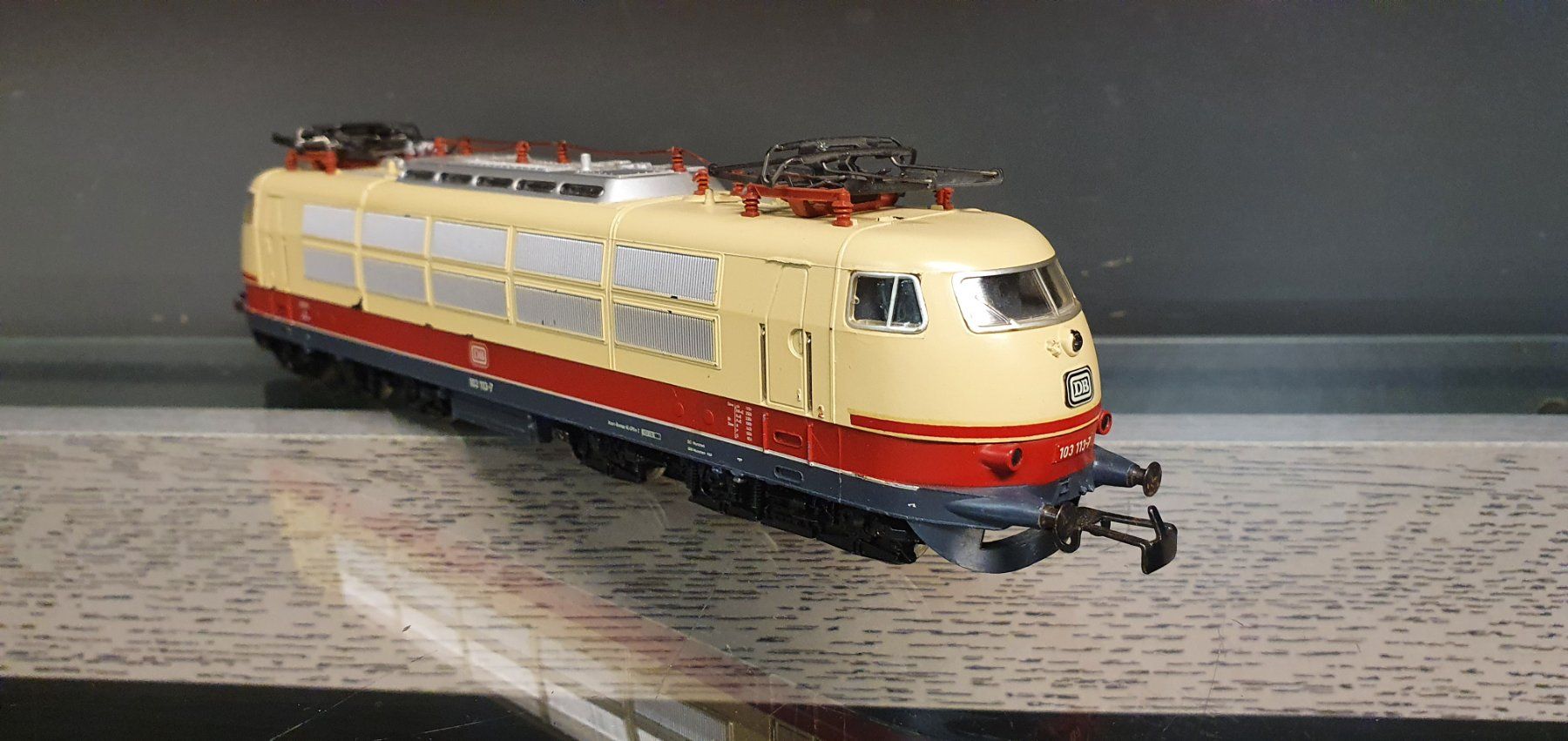 Märklin Modellini di ferrovie: MÄRKLIN: DB TEE E-LOK BR 103 / 3354 OVP – Usato da Biglen venduto da taunus82 4