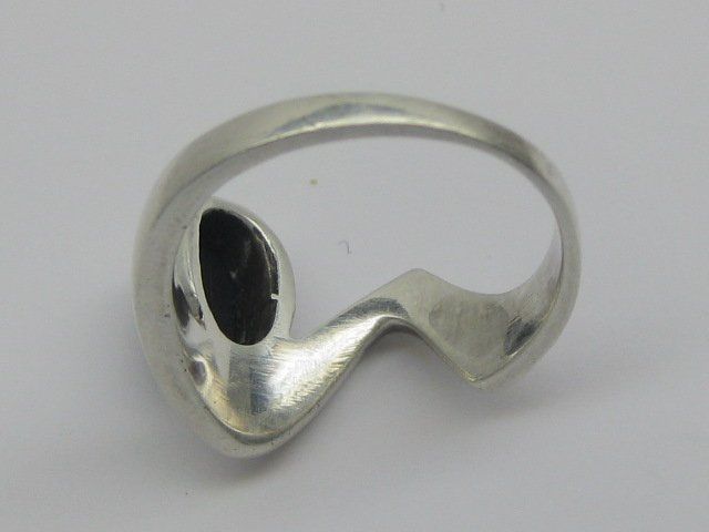 Anelli: Ring Silber 925 Onyx Gr. 57 – Usato da Ermatingen venduto da Decovin 2