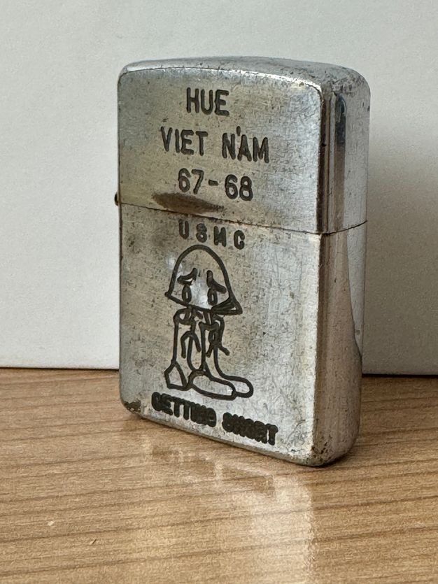 Zippo Accendini: Zippo Lighter Viet Nam 67-68 – Usato da Wettingen venduto da Cyprus_one