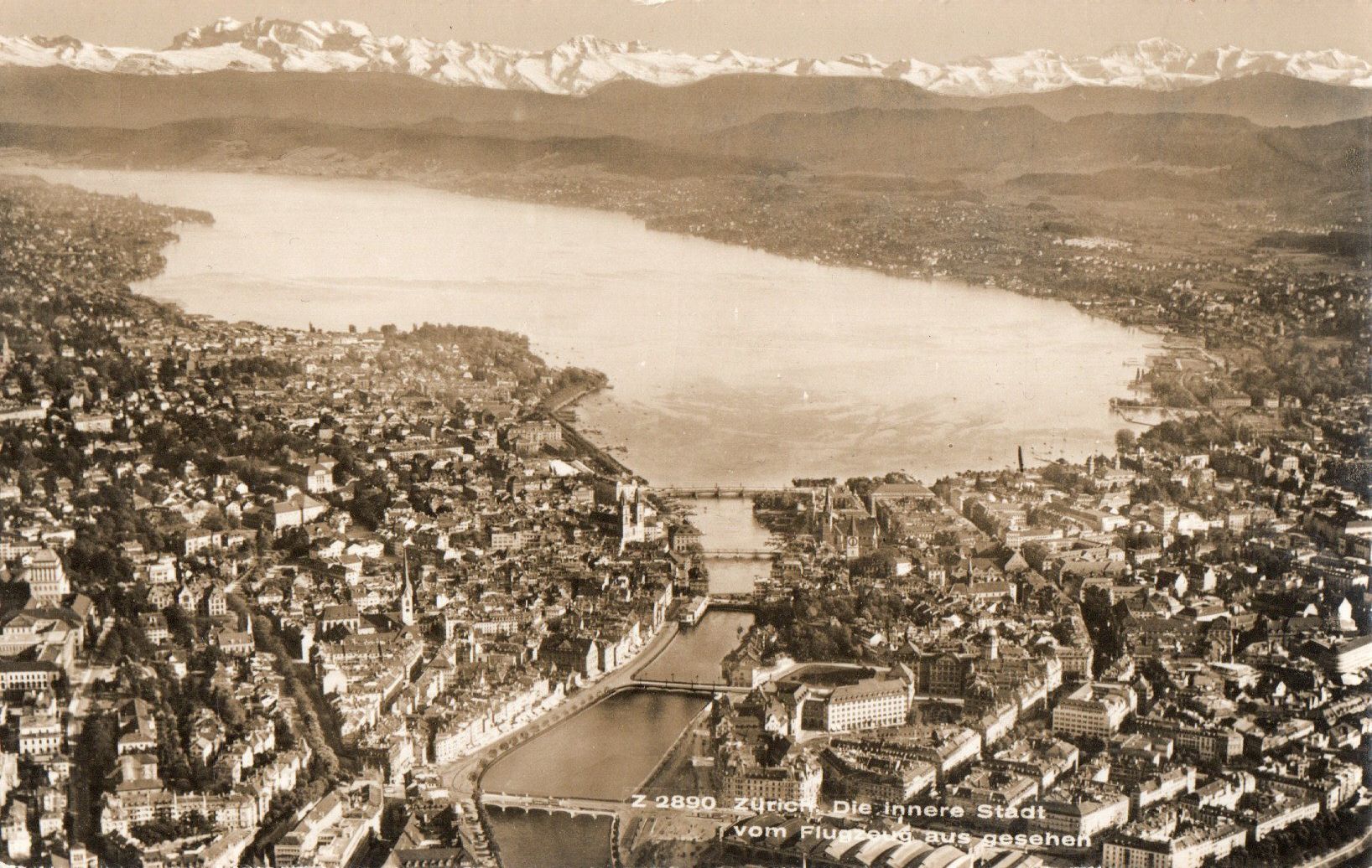 Cartoline postali: Zürich - Die innere Stadt – Nuovo (secondo la descrizione) da Melano venduto da pisonsdro