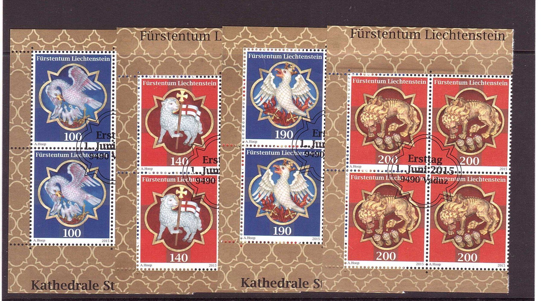 Tutti i francobolli: 2015 Kathedrale St. Florin 4er – Nuovo (secondo la descrizione) da Rheinau venduto da loxis
