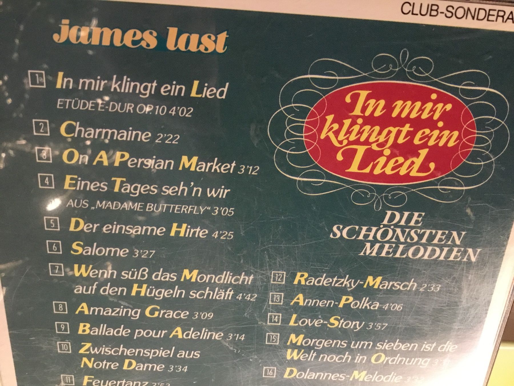 CD: James Last - In mir klingt ein Lied - CD – Usato da Thierachern venduto da sweden08 1
