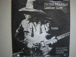 Vinyl Single Peter Maffay - Lieber Gott...