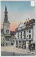Solothurn - Zeitglockenturm - Litho