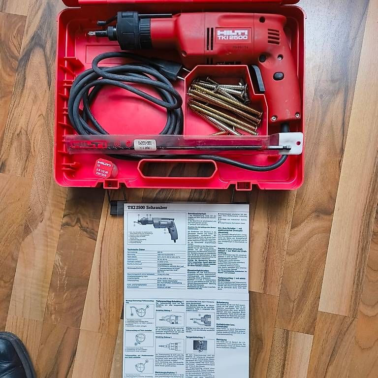 Tutte le macchine: Hilti TKI 2500 Schlagschrauber – Usato da Pratteln venduto da mattia51