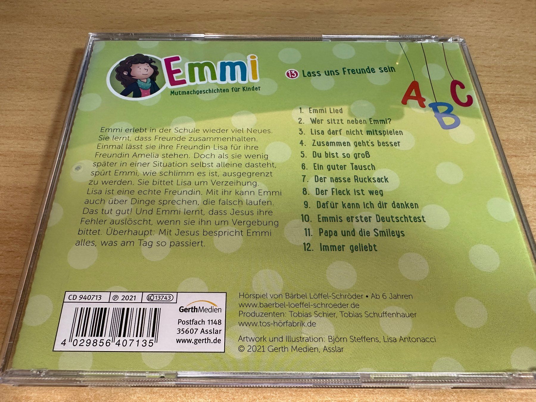 Audiolibri: Y3 Emmi - Mutmachgeschichten für - Lass Uns Freunde Sein – Usato da Rikon im Tösstal venduto da Alpenmutz 1