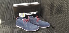 PETROLIO Echtleder Schuhe NP99 Neu 45 AUSVERKAUF