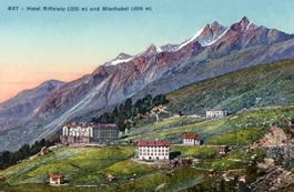 Zermatt  VS  -   RIFFELALP  und Mischabel