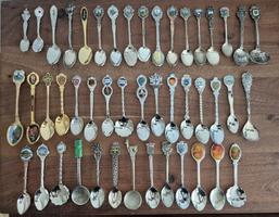 Sammlung Teelöffel Set