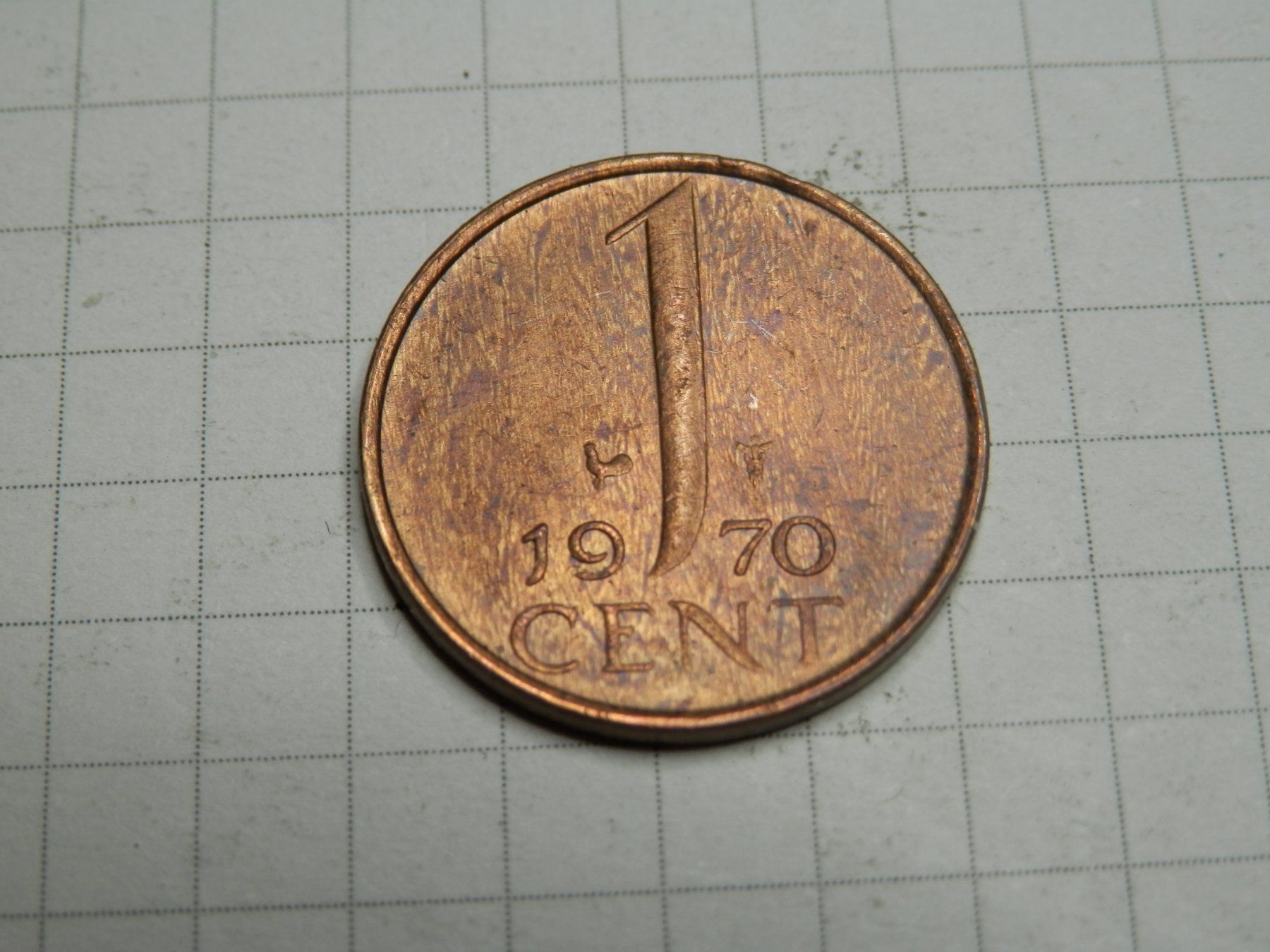 Tutti le monete: Niederlande 1 Cent, 1970 – Usato da Weiach venduto da weiach81 1