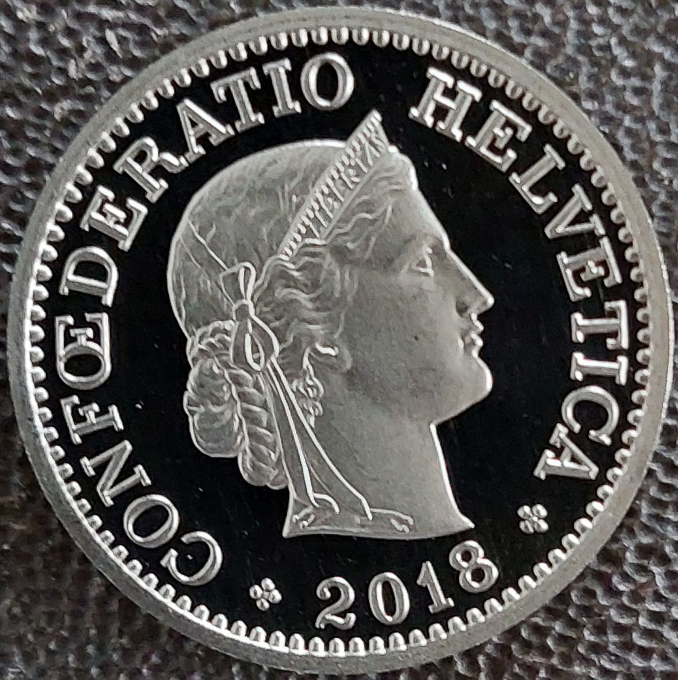 Tutti le monete: 10 Rappen 2018 stgl. / aus Münzsatz – Nuovo (secondo la descrizione) da Arch venduto da coinsandmore