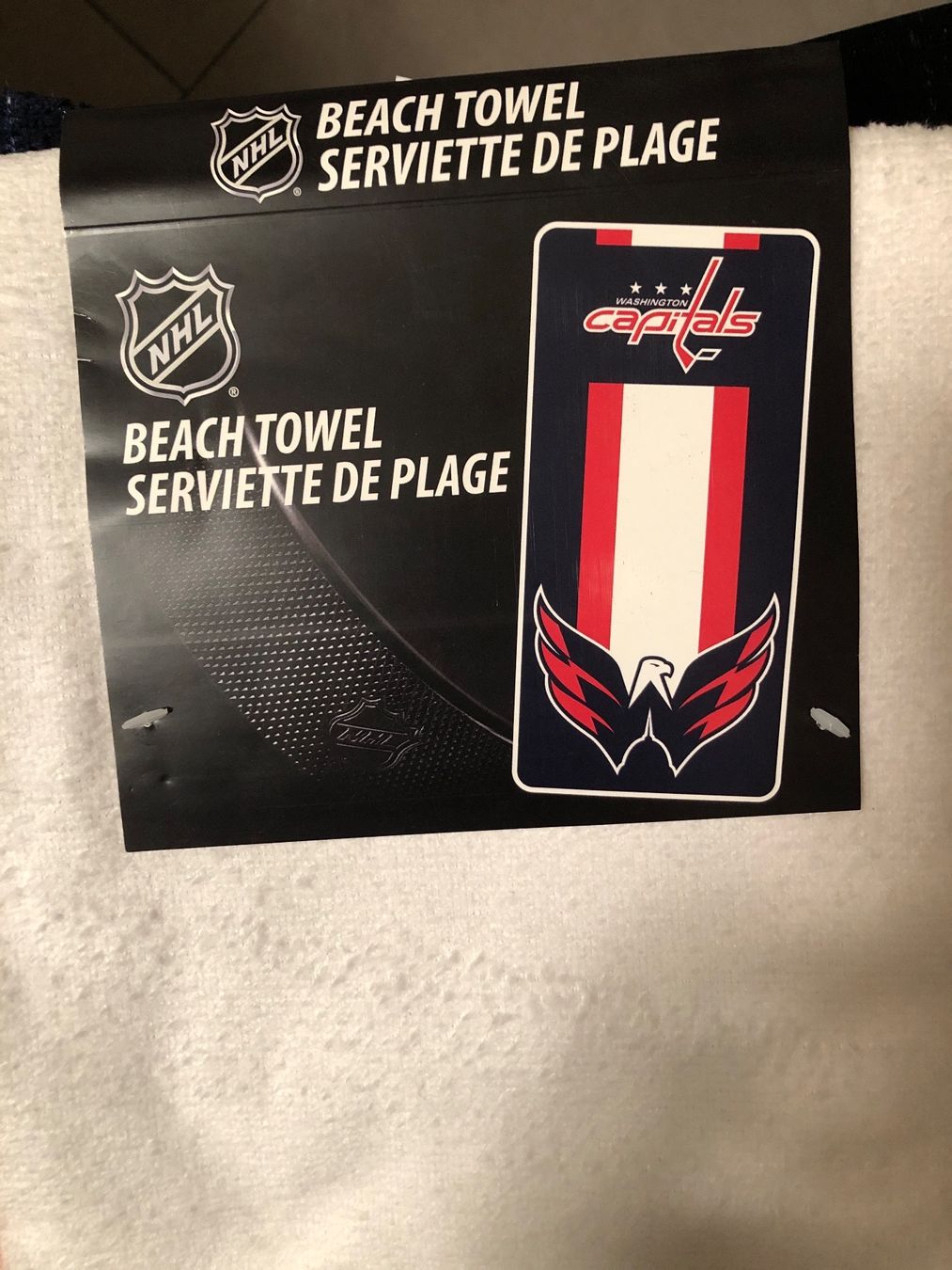Teli da bagno: Duschtuch beach towel NHL – Nuovo e nell'imballaggio originale da Davos Platz venduto da cilgia08 1