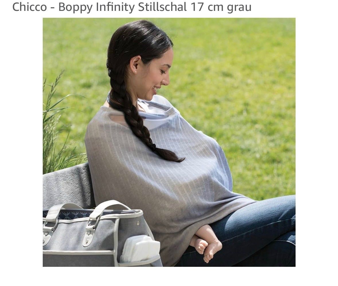 Foulard & Sciarpe: NEU: Chicco - Boppy Infinity Stillschal 17 cm grau – Nuovo (secondo la descrizione) da Meilen venduto da JuliaFantasma 2