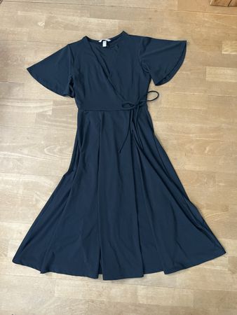 Dunkelblaues Sommerkleid, H&M, Grösse XS