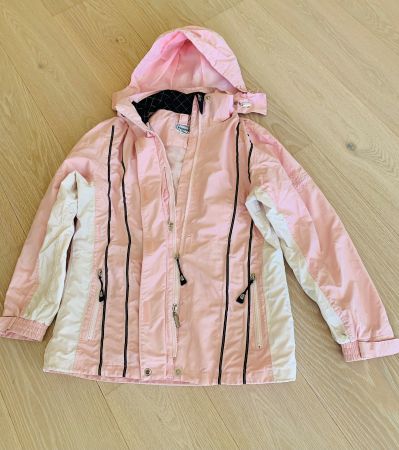 Winddichte Windjacke, Gr. M, Top Zustand, rosa-weiss