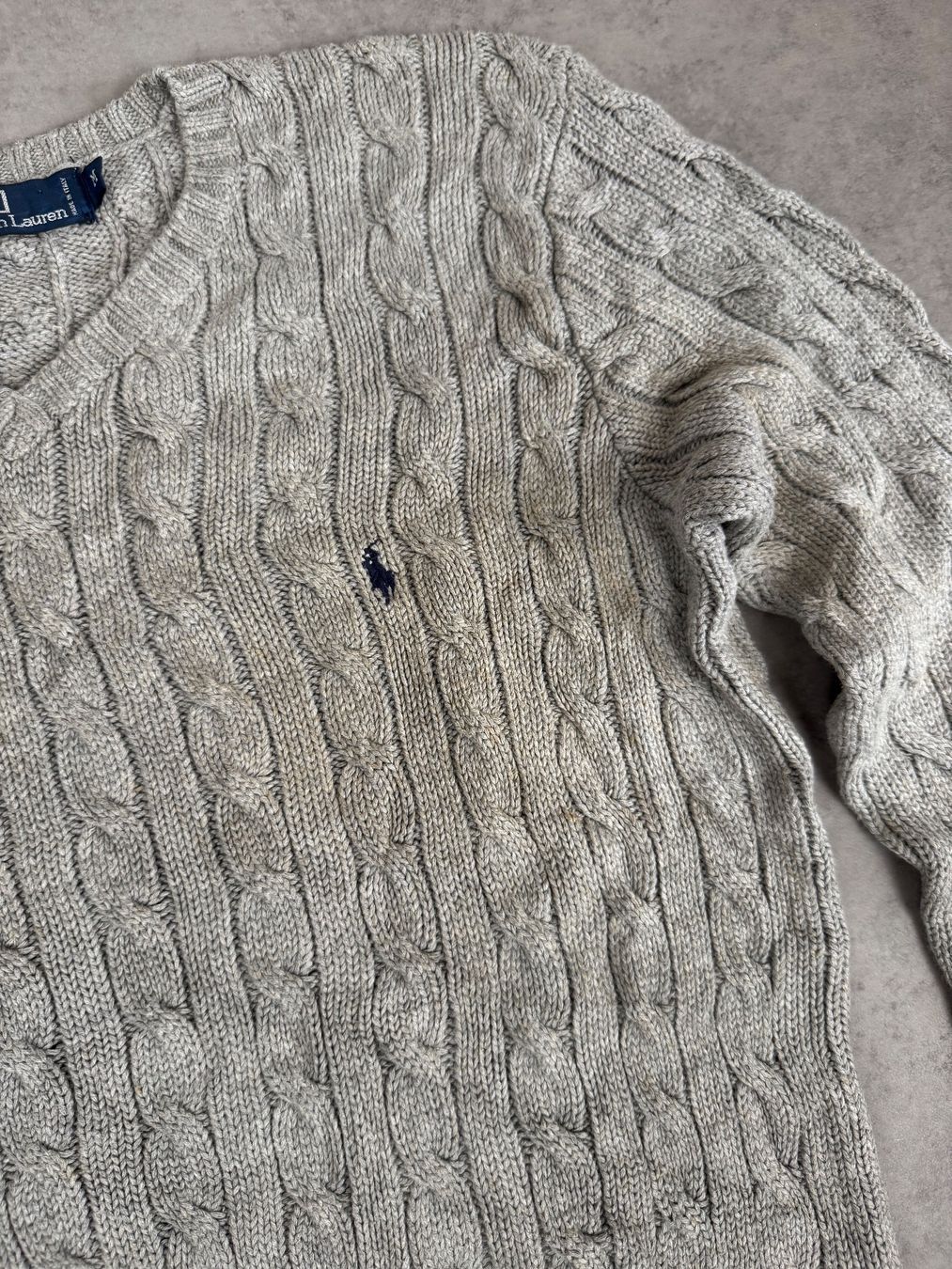 Ralph Lauren Maglioni & Felpe: Ralph Lauren Cable Knit Pullover - Grösse: S | Vintage – Usato da Fraubrunnen venduto da simon_28839 3