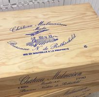Château Malmaison 1990 /6 Fl. Bordeaux in Original-Holzkiste
