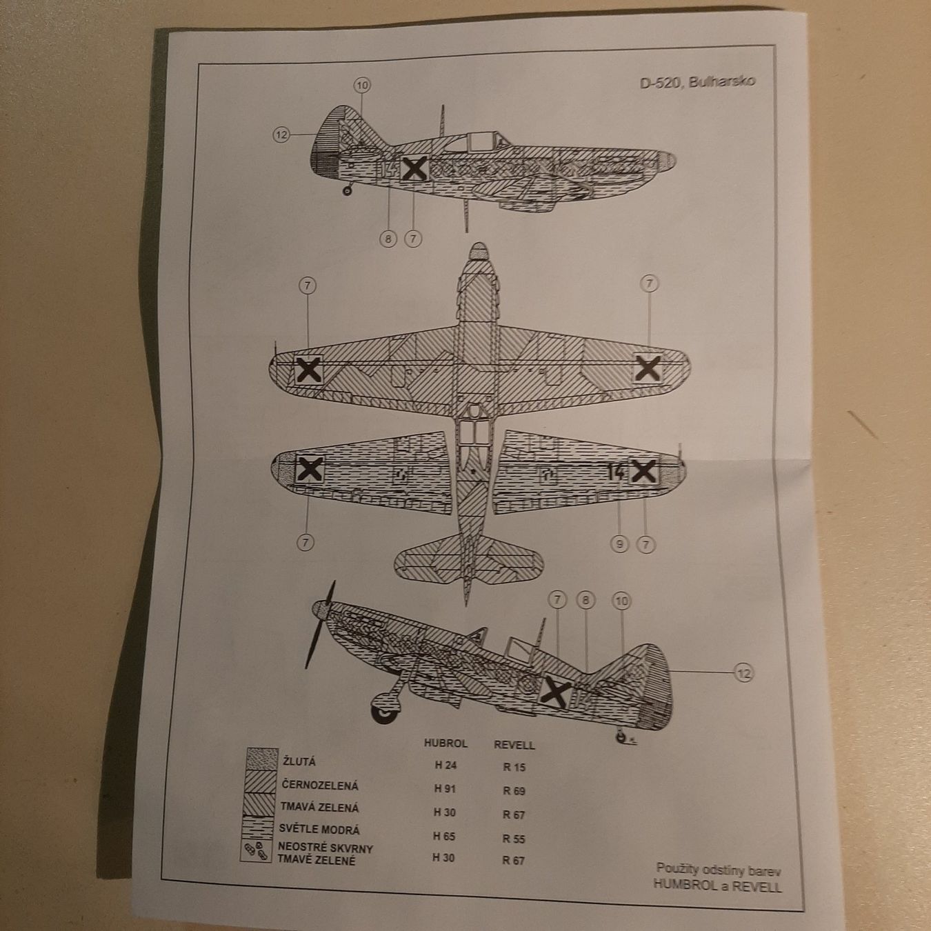 Kit di modellismo & Modellini statici: 609 ... Dewoitine D. 520 ... SMER 0837 – Nuovo (secondo la descrizione) da Bonstetten venduto da Benibanny59 2