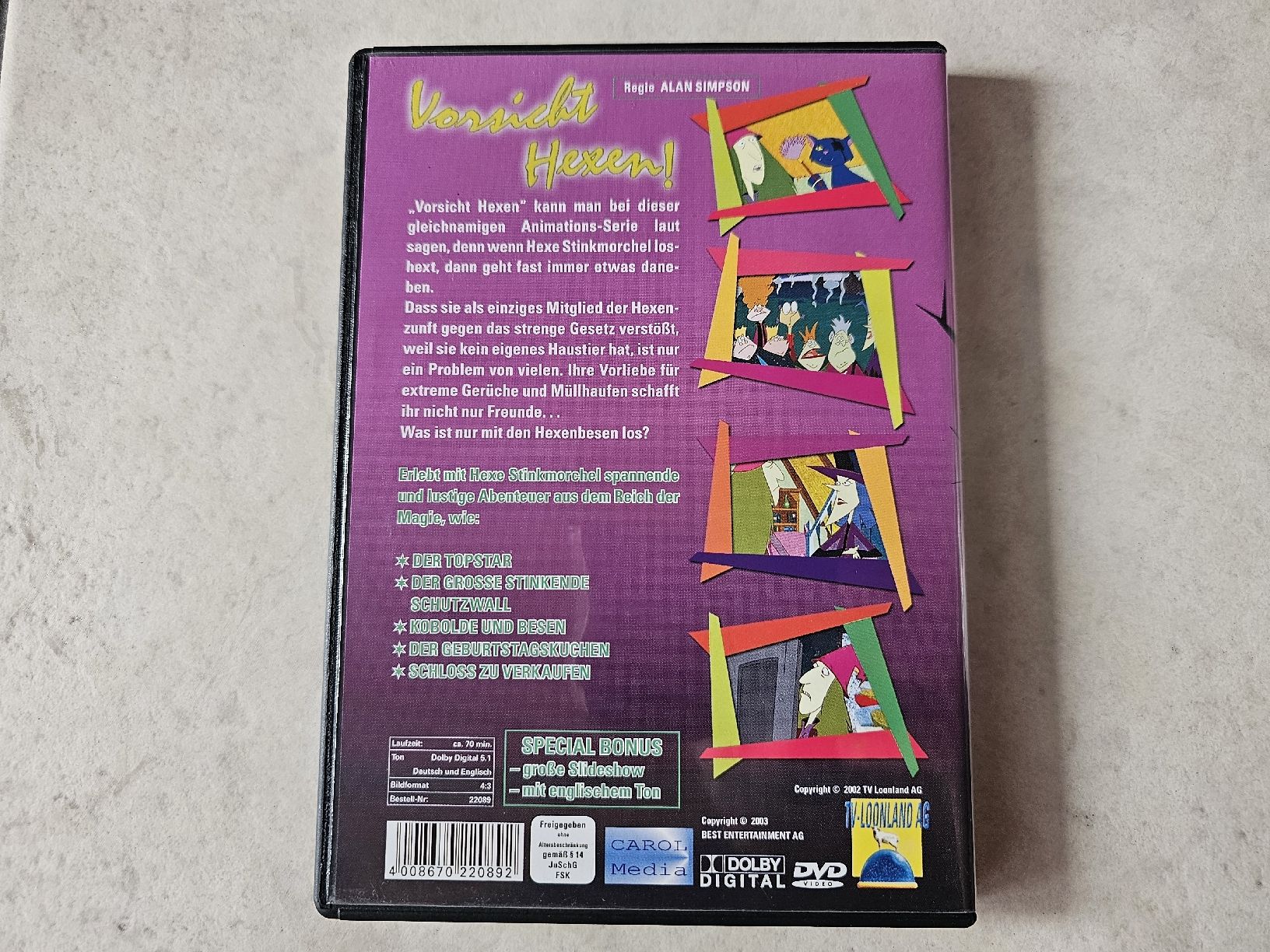 Tutti i DVDs: Vorsicht Hexen  -  Kobolde und Besen – Usato da Schneisingen venduto da backstore24 1