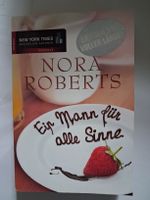 Nora Roberts - Ein Mann für alle Sinne, Top Zustand!