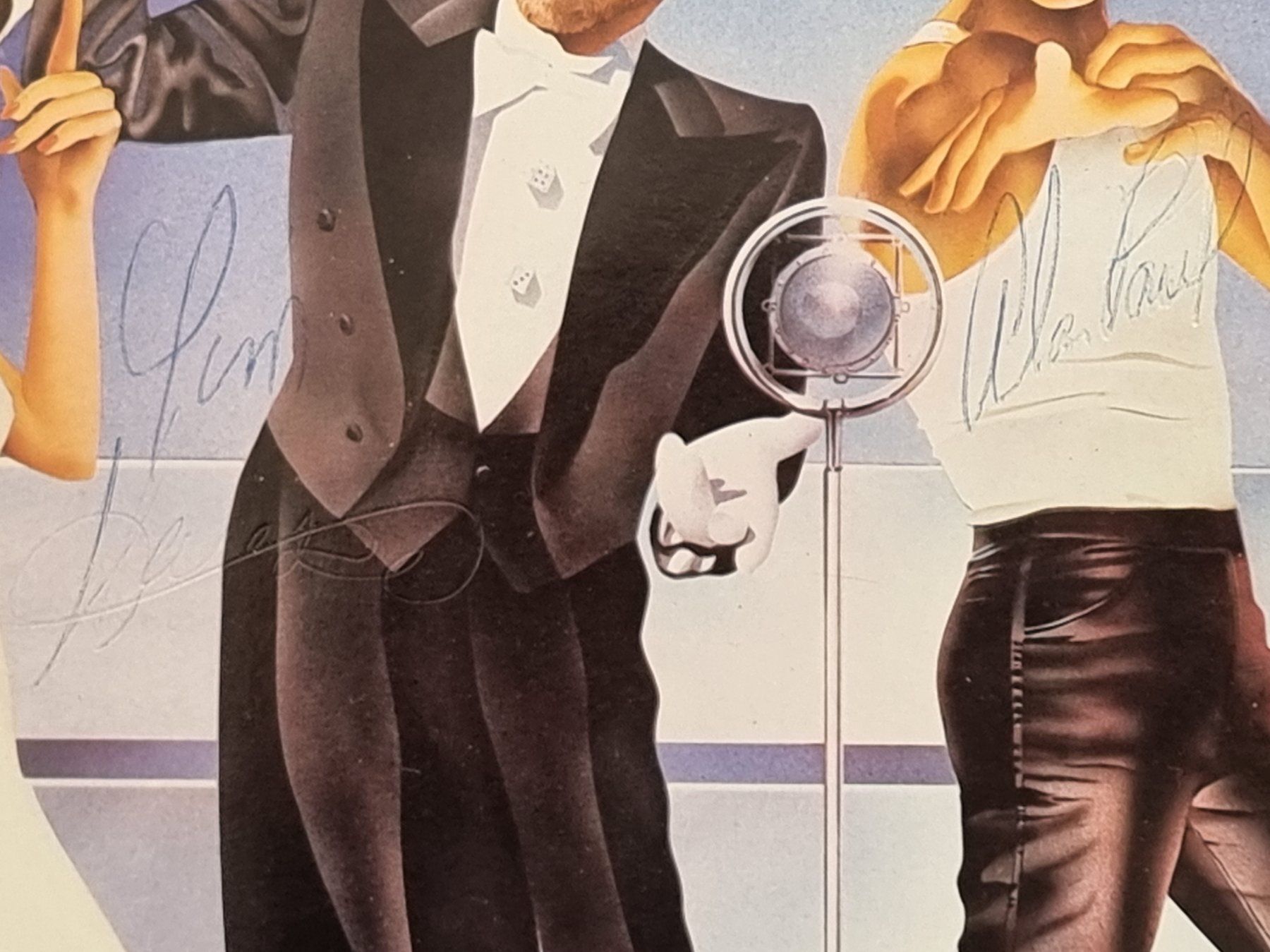 Vinyles: LP Manhattan Transfer / Live / SIGNIERT – D'occasion à Oetwil am See par fineli2 1