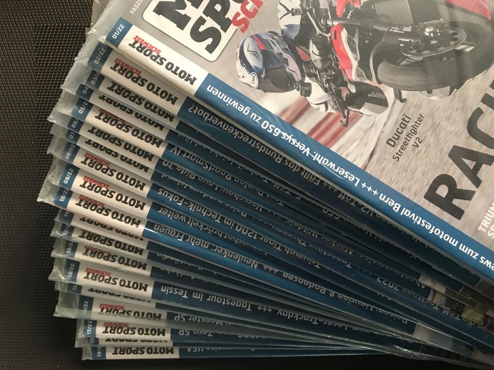 MSS Motor Sport Schweiz Jahrgang 2022 neu + komplett (Gebraucht) in ...